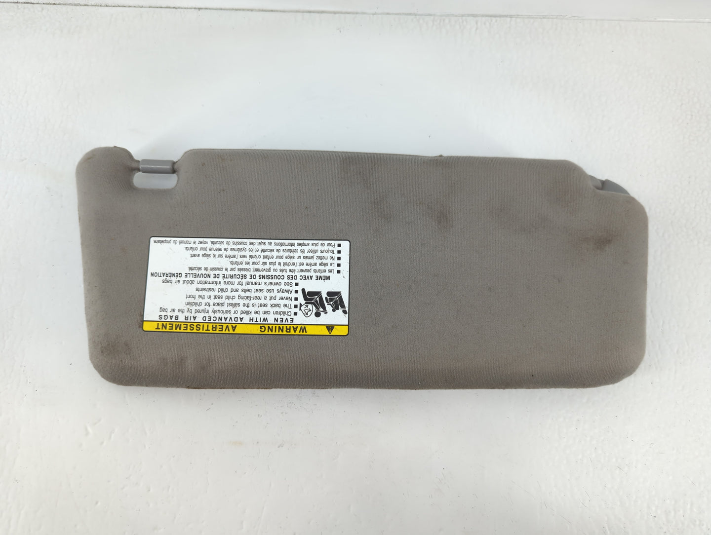 2007-2011 Toyota Camry Sun Visor Shade Replacement Driver Left Mirror Fits Fits 2007 2008 2009 2010 2011 OEM Used Auto Parts - Oemusedautoparts1.com