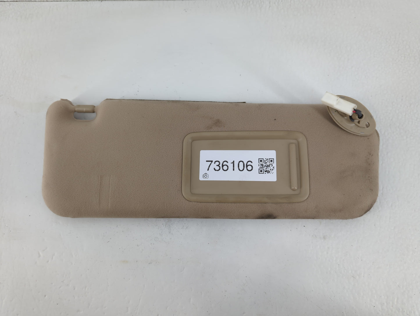 2005 Toyota Prius Sun Visor Shade Replacement Driver Left Mirror Fits OEM Used Auto Parts - Oemusedautoparts1.com