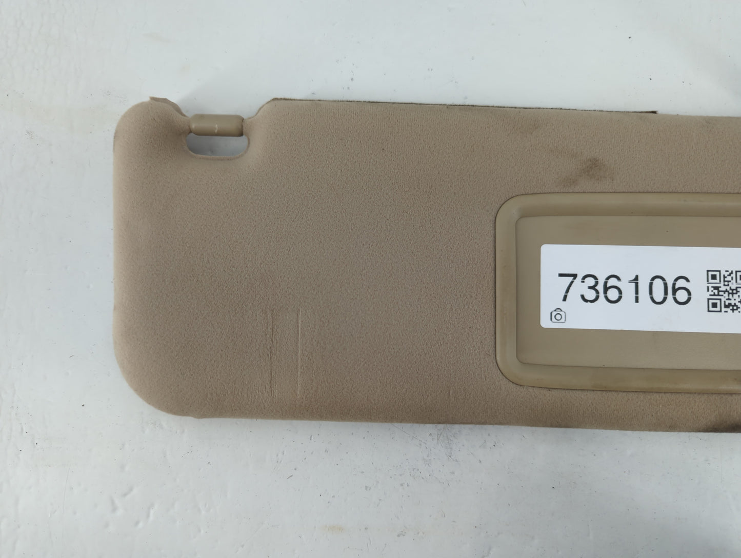 2005 Toyota Prius Sun Visor Shade Replacement Driver Left Mirror Fits OEM Used Auto Parts - Oemusedautoparts1.com