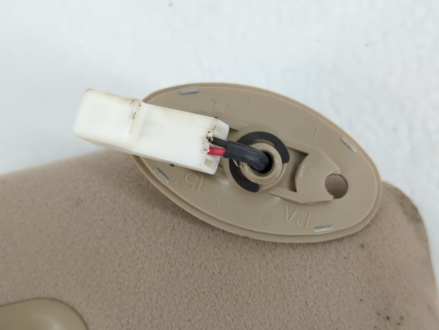 2005 Toyota Prius Sun Visor Shade Replacement Driver Left Mirror Fits OEM Used Auto Parts - Oemusedautoparts1.com