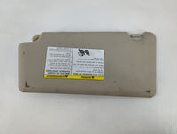 2008-2015 Nissan Rogue Sun Visor Shade Replacement Passenger Right Mirror Fits Fits 2008 2009 2010 2011 2012 2013 2014 2015 OEM Used Auto Parts - Oemusedautoparts1.com