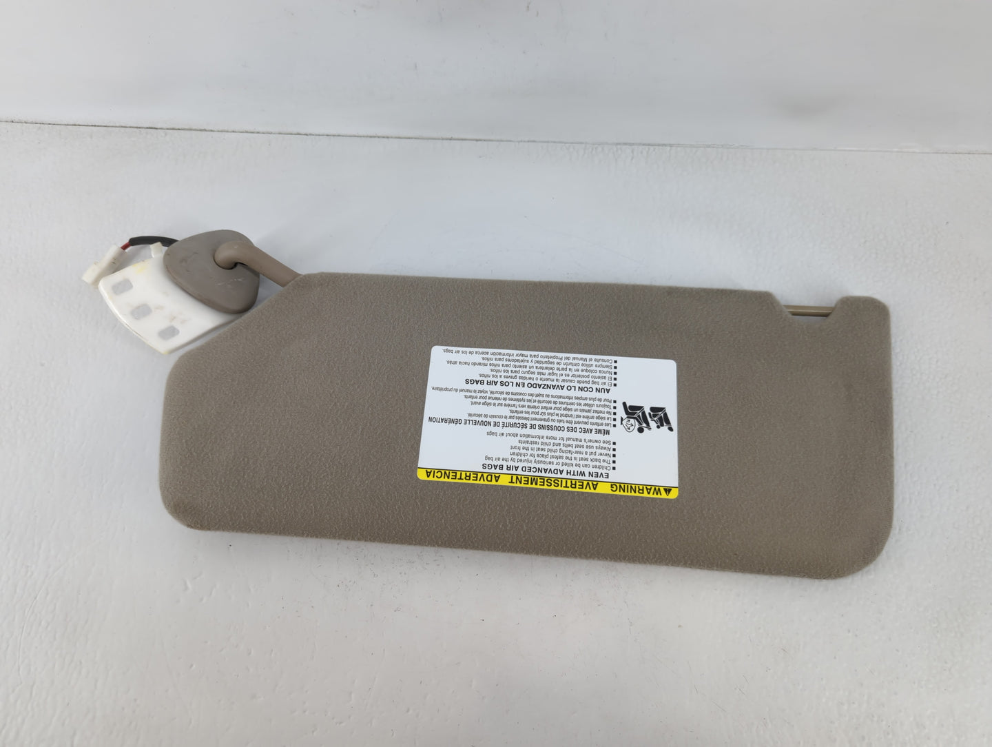 2011-2014 Toyota Sienna Sun Visor Shade Replacement Driver Left Mirror Fits Fits 2011 2012 2013 2014 OEM Used Auto Parts - Oemusedautoparts1.com