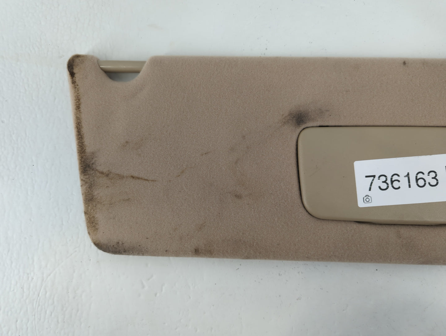 2002-2006 Toyota Camry Sun Visor Shade Replacement Passenger Right Mirror Fits Fits 2002 2003 2004 2005 2006 OEM Used Auto Parts - Oemusedautoparts1.com