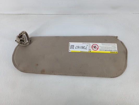 2003-2021 Chevrolet Express 2500 Sun Visor Shade Replacement Passenger Right Mirror Fits OEM Used Auto Parts - Oemusedautoparts1.com