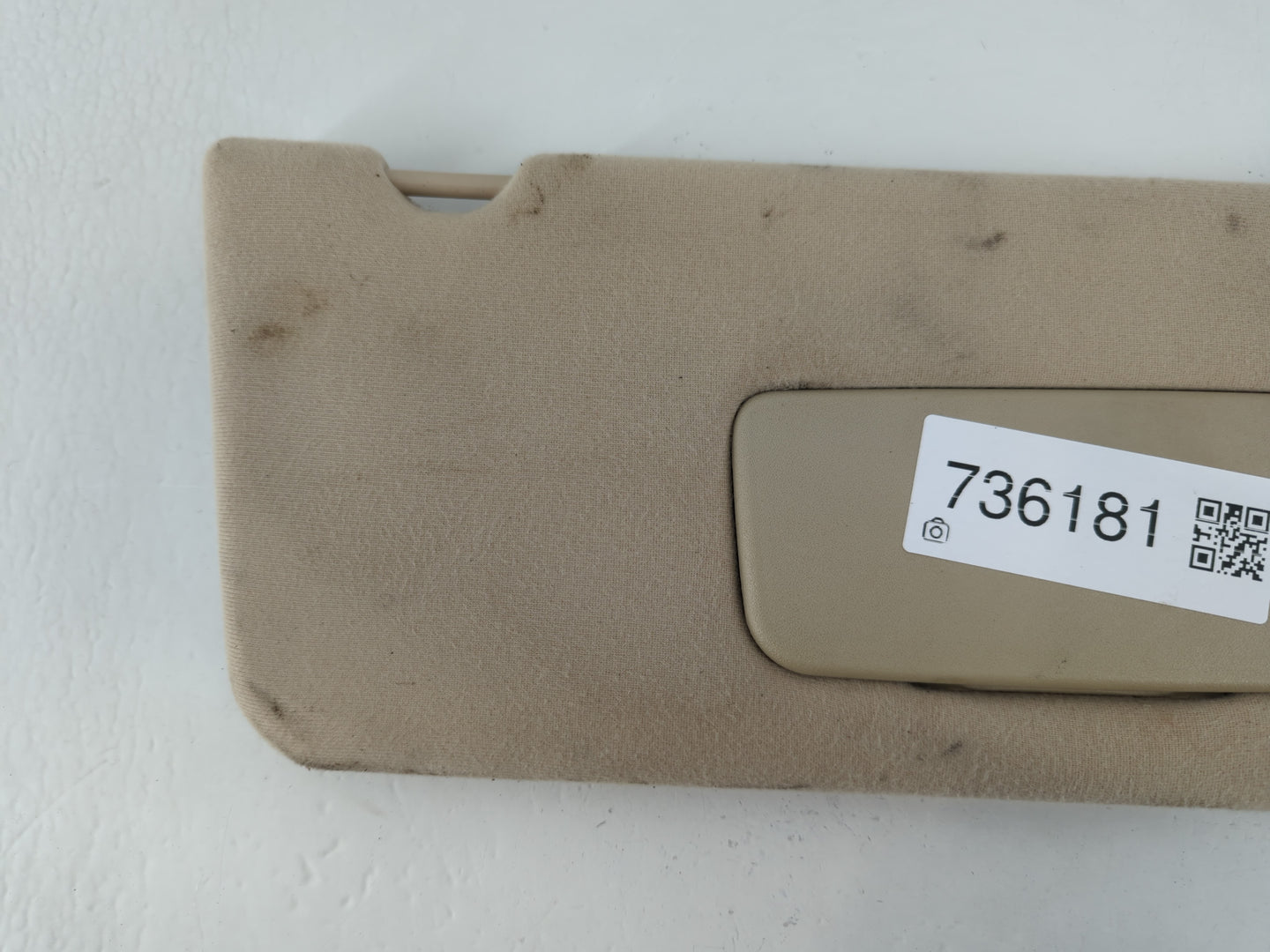 2010-2012 Mitsubishi Galant Sun Visor Shade Replacement Driver Left Mirror Fits Fits 2010 2011 2012 OEM Used Auto Parts - Oemusedautoparts1.com