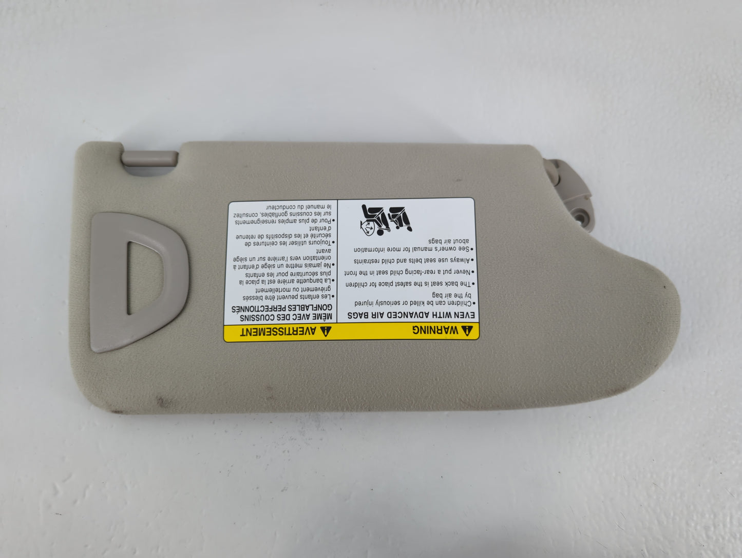 2014-2019 Infiniti Q70 Sun Visor Shade Replacement Passenger Right Mirror Fits Fits 2011 2012 2013 2014 2015 2016 2017 2018 2019 OEM Used Auto Parts - Oemusedautoparts1.com