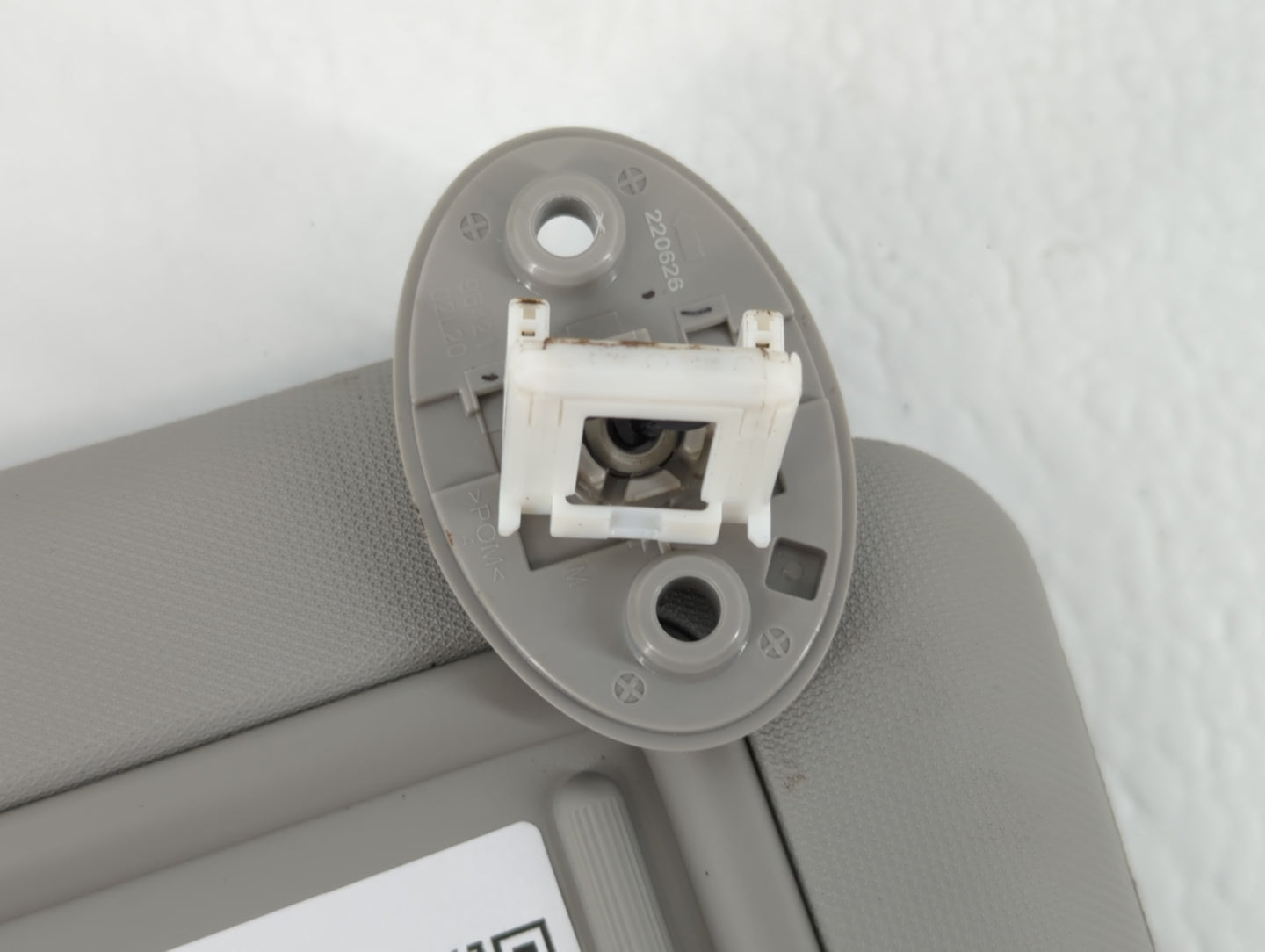 2022 Toyota Corolla Sun Visor Shade Replacement Passenger Right Mirror Fits OEM Used Auto Parts - Oemusedautoparts1.com