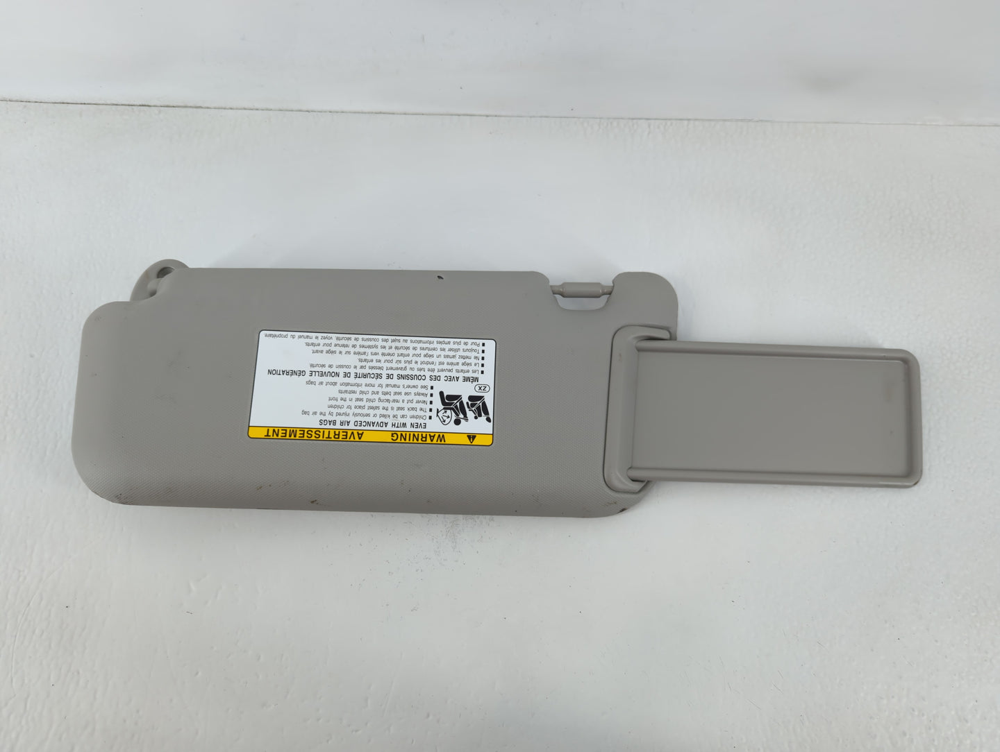 2022 Toyota Corolla Sun Visor Shade Replacement Passenger Right Mirror Fits OEM Used Auto Parts - Oemusedautoparts1.com