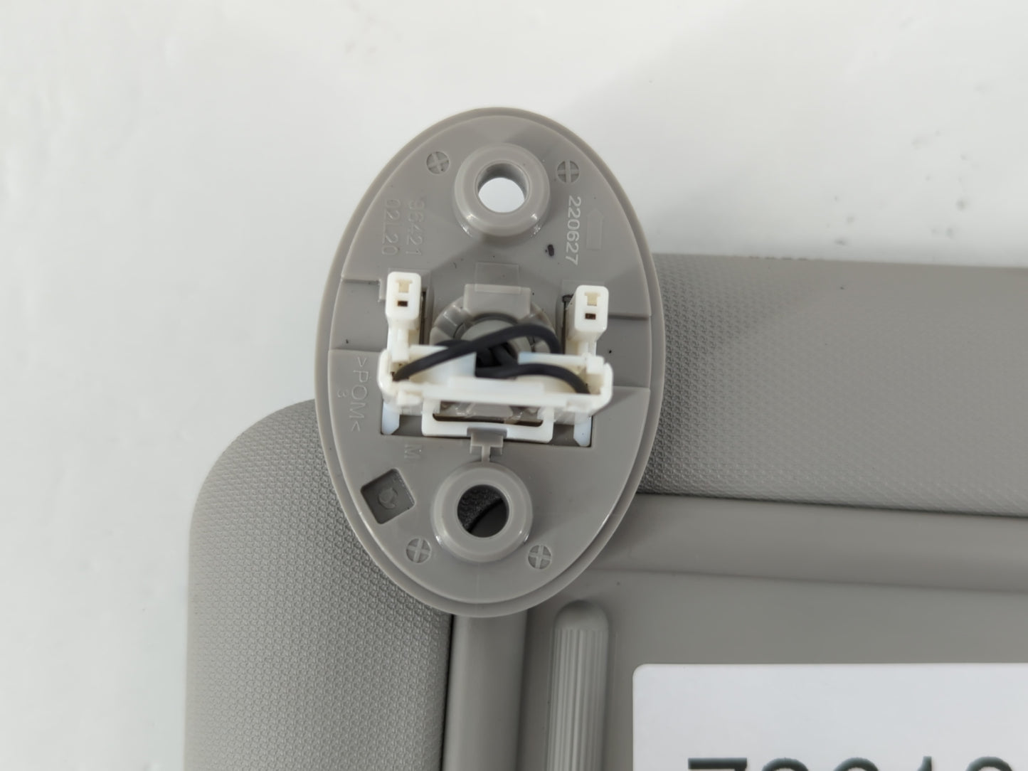 2022 Toyota Corolla Sun Visor Shade Replacement Driver Left Mirror Fits OEM Used Auto Parts - Oemusedautoparts1.com