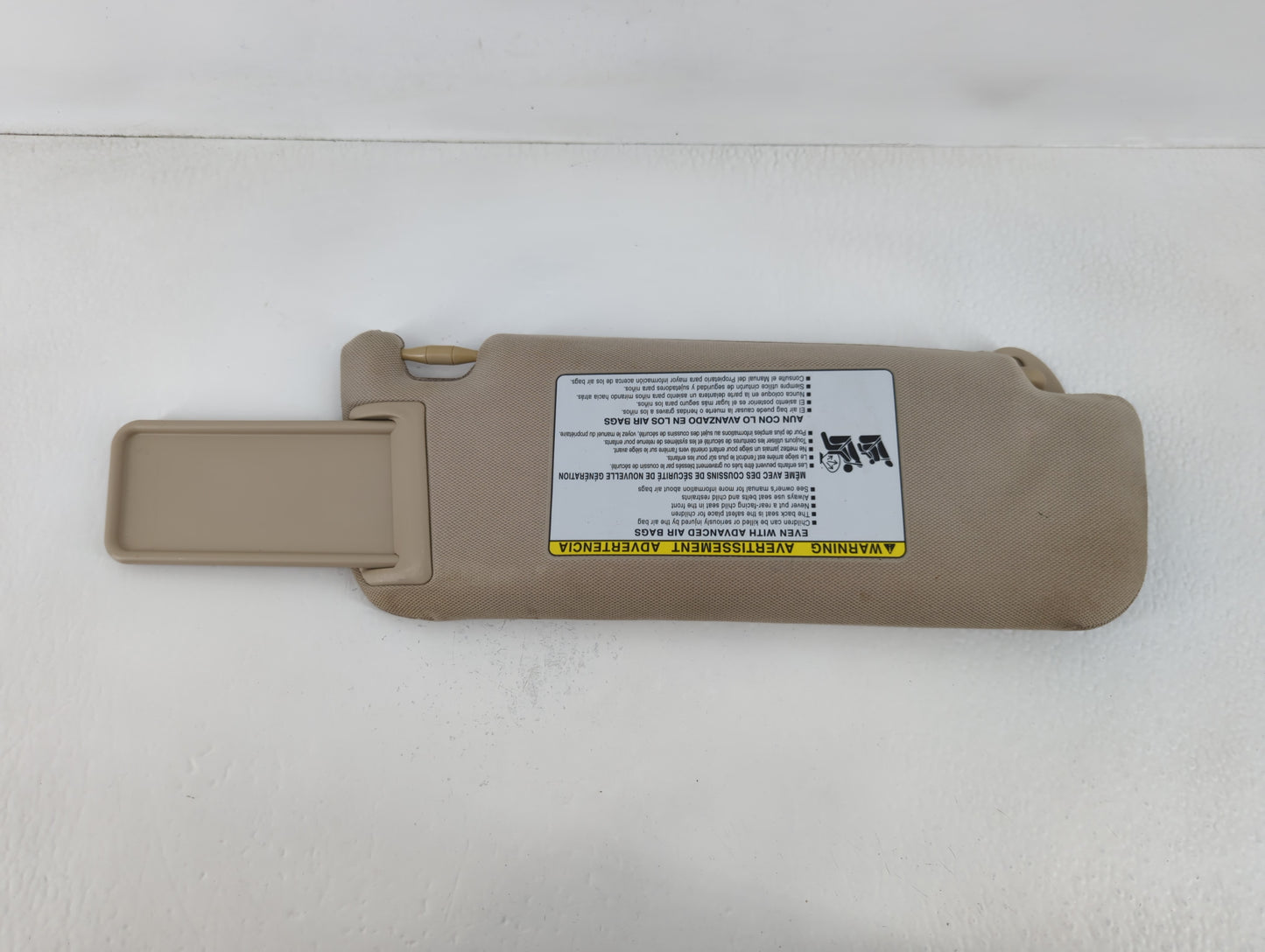 2012-2017 Toyota Camry Sun Visor Shade Replacement Driver Left Mirror Fits Fits 2012 2013 2014 2015 2016 2017 OEM Used Auto Parts - Oemusedautoparts1.com