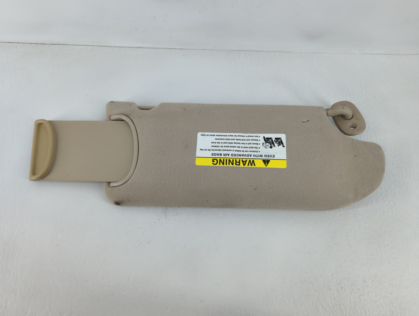 2010-2012 Mitsubishi Galant Sun Visor Shade Replacement Passenger Right Mirror Fits Fits 2010 2011 2012 OEM Used Auto Parts - Oemusedautoparts1.com