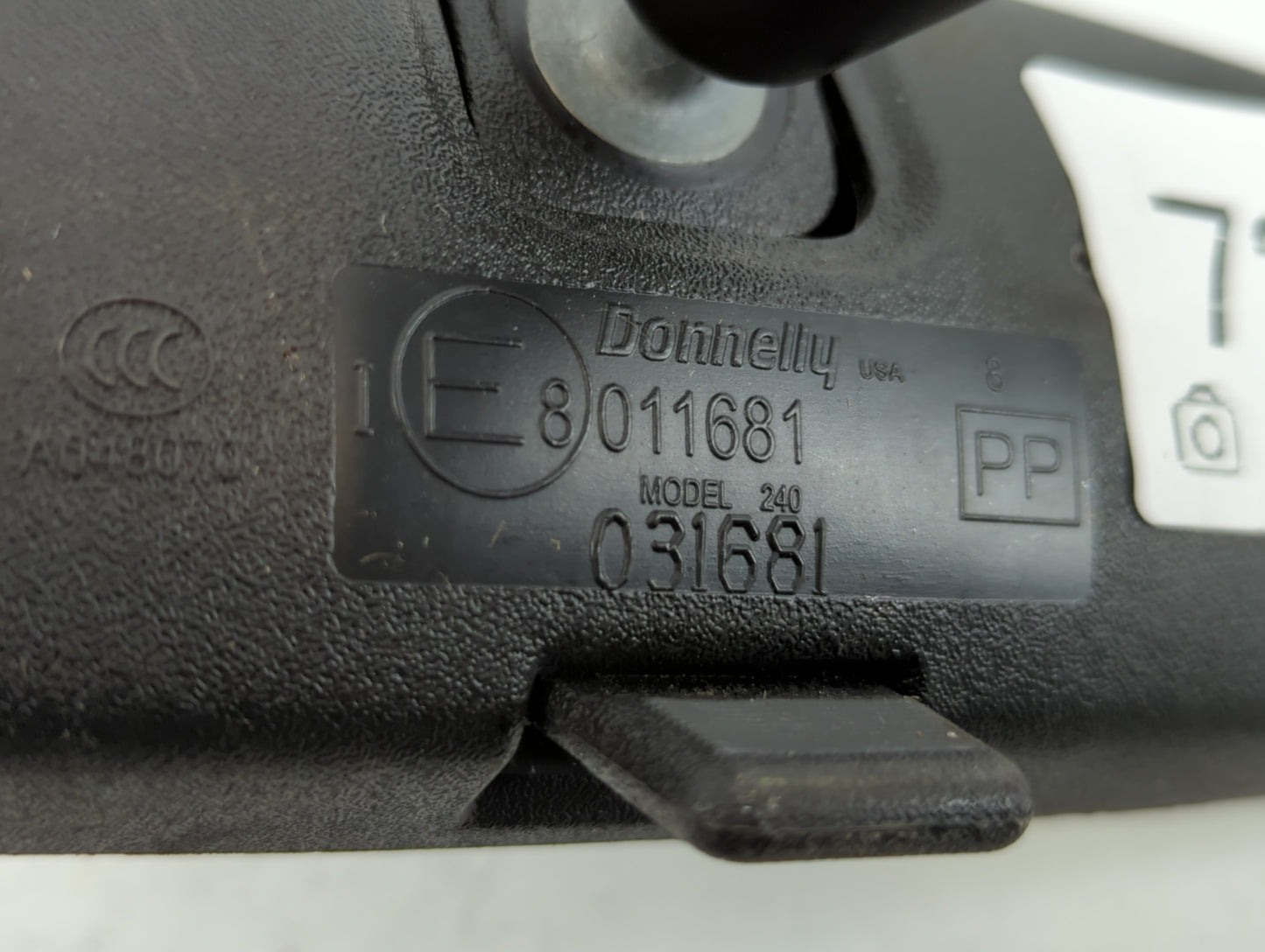 2005-2022 Nissan Pathfinder Interior Rear View Mirror Replacement OEM P/N:E8011681 Fits OEM Used Auto Parts - Oemusedautoparts1.com