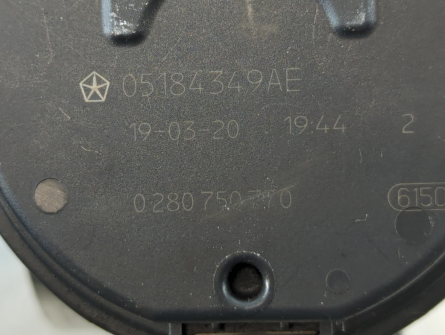 2011-2022 Dodge Durango Throttle Body P/N:0 280 750 770 05184349AE Fits OEM Used Auto Parts - Oemusedautoparts1.com