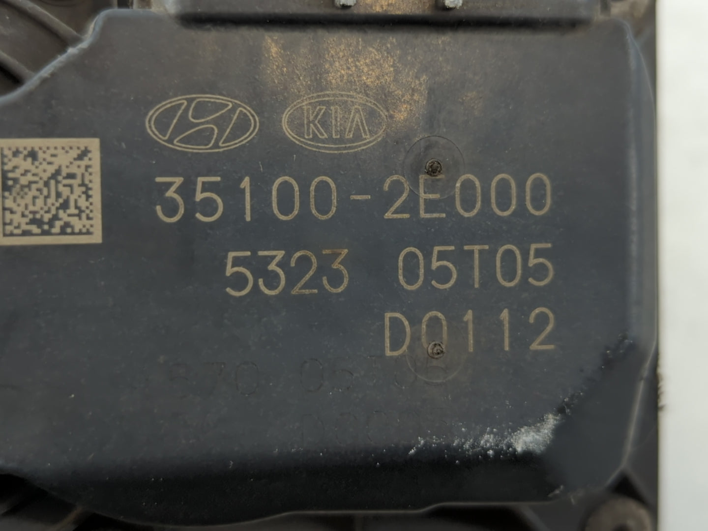 2011-2020 Hyundai Elantra Throttle Body P/N:35100-2E000 Fits Fits 2011 2012 2013 2014 2015 2016 2017 2018 2019 2020 2021 OEM Used Auto Parts - Oemusedautoparts1.com