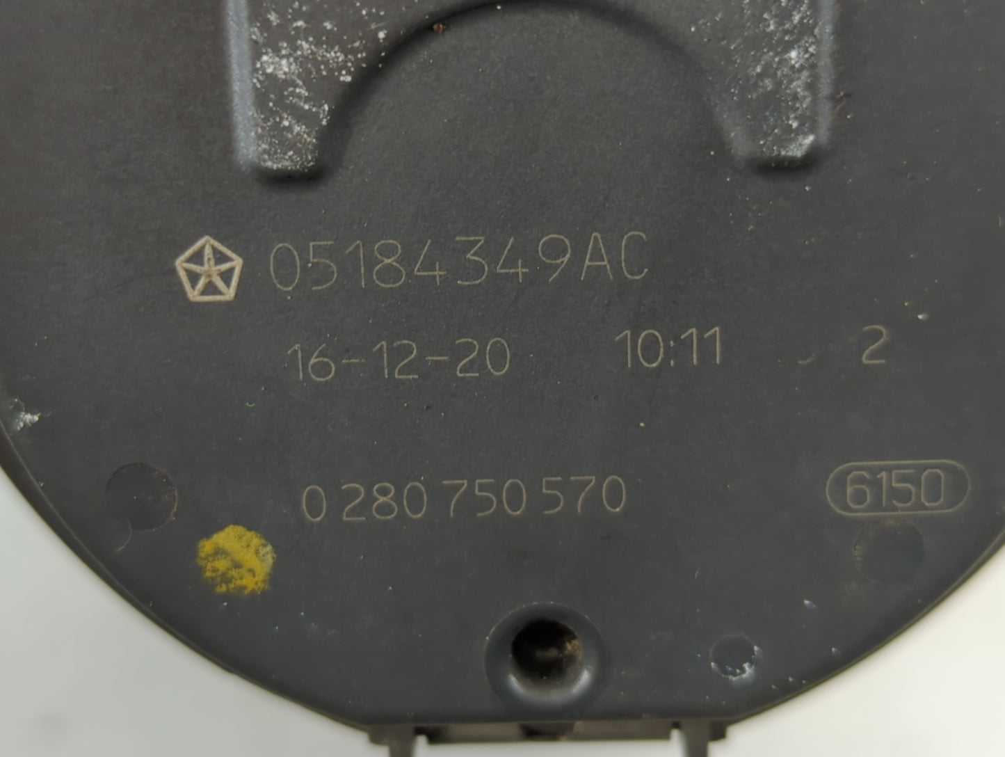 2011-2022 Dodge Durango Throttle Body P/N:0 280 750 570 05184349AC Fits OEM Used Auto Parts - Oemusedautoparts1.com