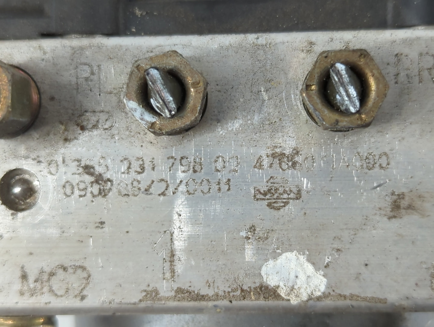 2007-2009 Nissan Altima ABS Pump Control Module Replacement P/N:0 265 231 798 02 Fits Fits 2007 2008 2009 OEM Used Auto Parts - Oemusedautoparts1.com