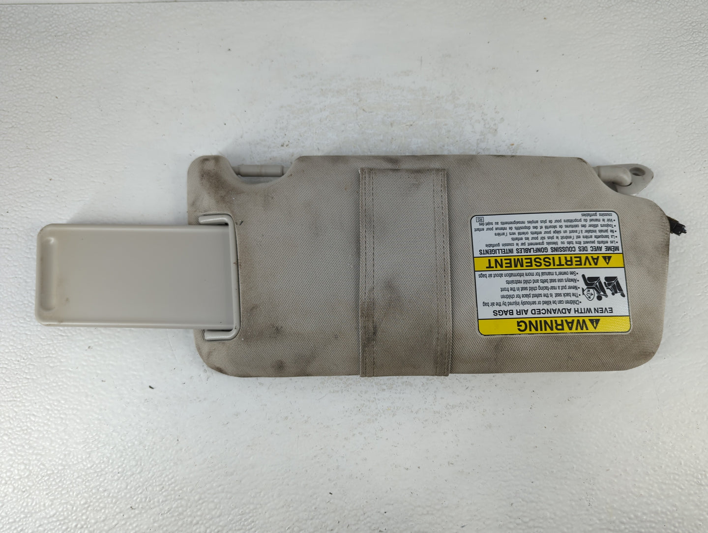 2010 Subaru Outback Sun Visor Shade Replacement Driver Left Mirror Fits OEM Used Auto Parts - Oemusedautoparts1.com