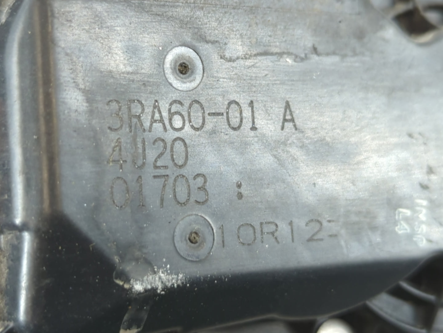 2013-2019 Nissan Sentra Throttle Body P/N:3RA60-01 A Fits Fits 2013 2014 2015 2016 2017 2018 2019 OEM Used Auto Parts - Oemusedautoparts1.com