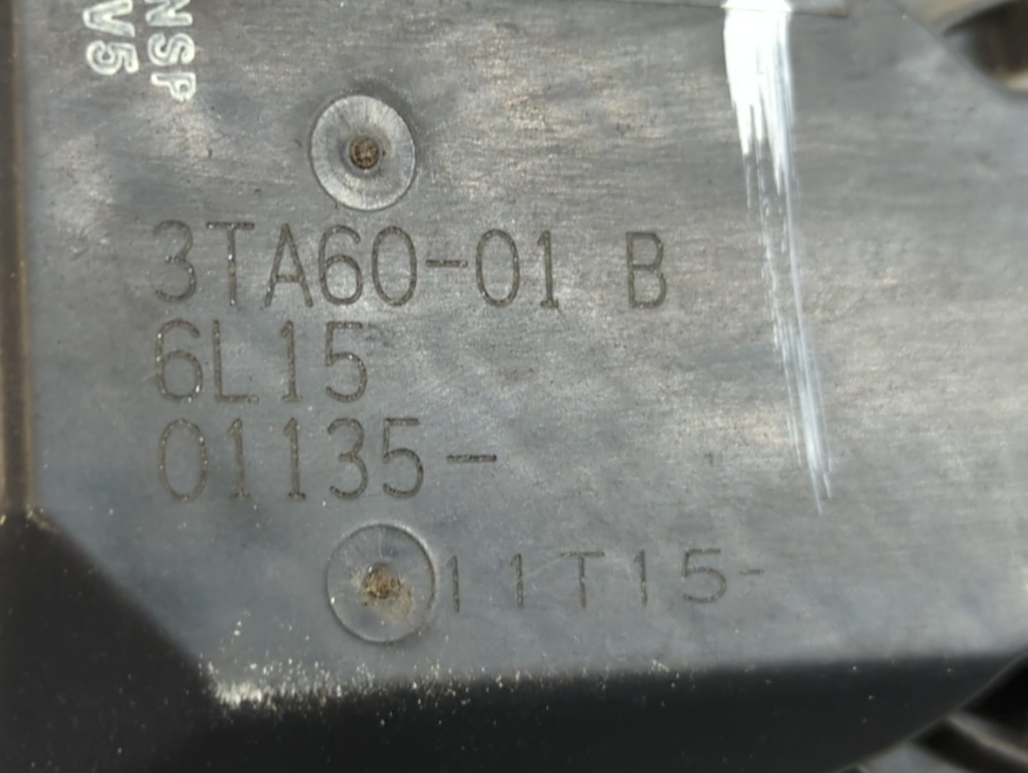 2013-2018 Nissan Altima Throttle Body P/N:3TA60-01 B Fits Fits 2013 2014 2015 2016 2017 2018 2019 2020 OEM Used Auto Parts - Oemusedautoparts1.com