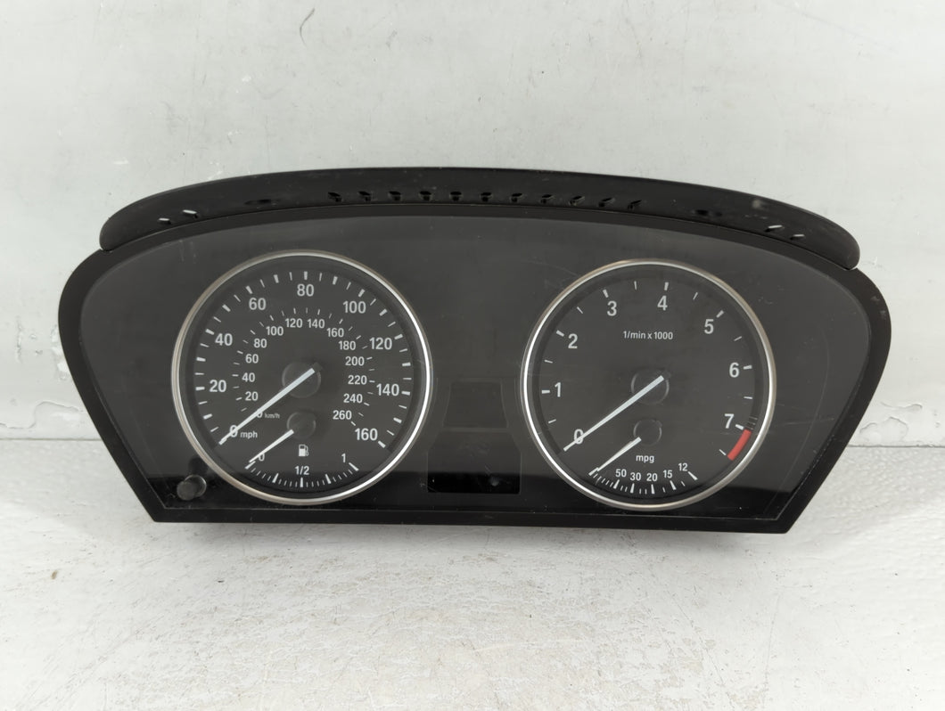 2008-2010 Bmw 535i Instrument Cluster Speedometer Gauges P/N:110 080 398 /079 Fits Fits 2008 2009 2010 OEM Used Auto Parts