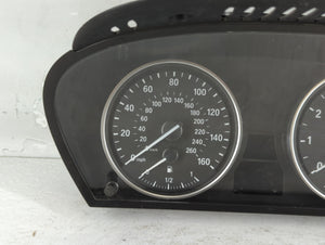 2008-2010 Bmw 535i Instrument Cluster Speedometer Gauges P/N:110 080 398 /079 Fits Fits 2008 2009 2010 OEM Used Auto Parts