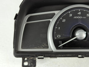 2006-2011 Honda Civic Instrument Cluster Speedometer Gauges P/N:TN257440-7133 78200-SVA-A040-M1 Fits OEM Used Auto Parts