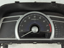 2006-2011 Honda Civic Instrument Cluster Speedometer Gauges P/N:TN257440-7133 78200-SVA-A040-M1 Fits OEM Used Auto Parts