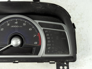 2006-2011 Honda Civic Instrument Cluster Speedometer Gauges P/N:TN257440-7133 78200-SVA-A040-M1 Fits OEM Used Auto Parts