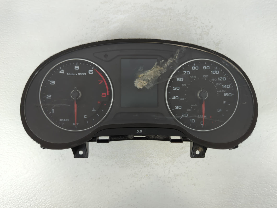 2017-2018 Audi A3 Instrument Cluster Speedometer Gauges P/N:8V0920 961C Fits Fits 2017 2018 OEM Used Auto Parts