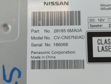 2017-2018 Nissan Rogue Sport Radio AM FM Cd Player Receiver Replacement P/N:28185 6MA0A Fits Fits 2017 2018 OEM Used Auto Parts