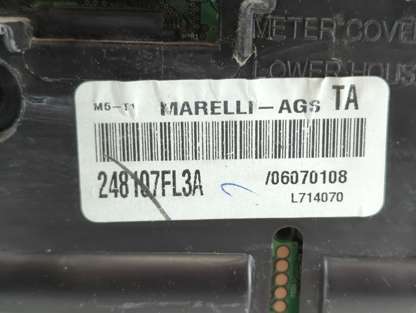 2019-2020 Nissan Rogue Instrument Cluster Speedometer Gauges P/N:248107FL3A Fits Fits 2019 2020 OEM Used Auto Parts - Oemusedautoparts1.com