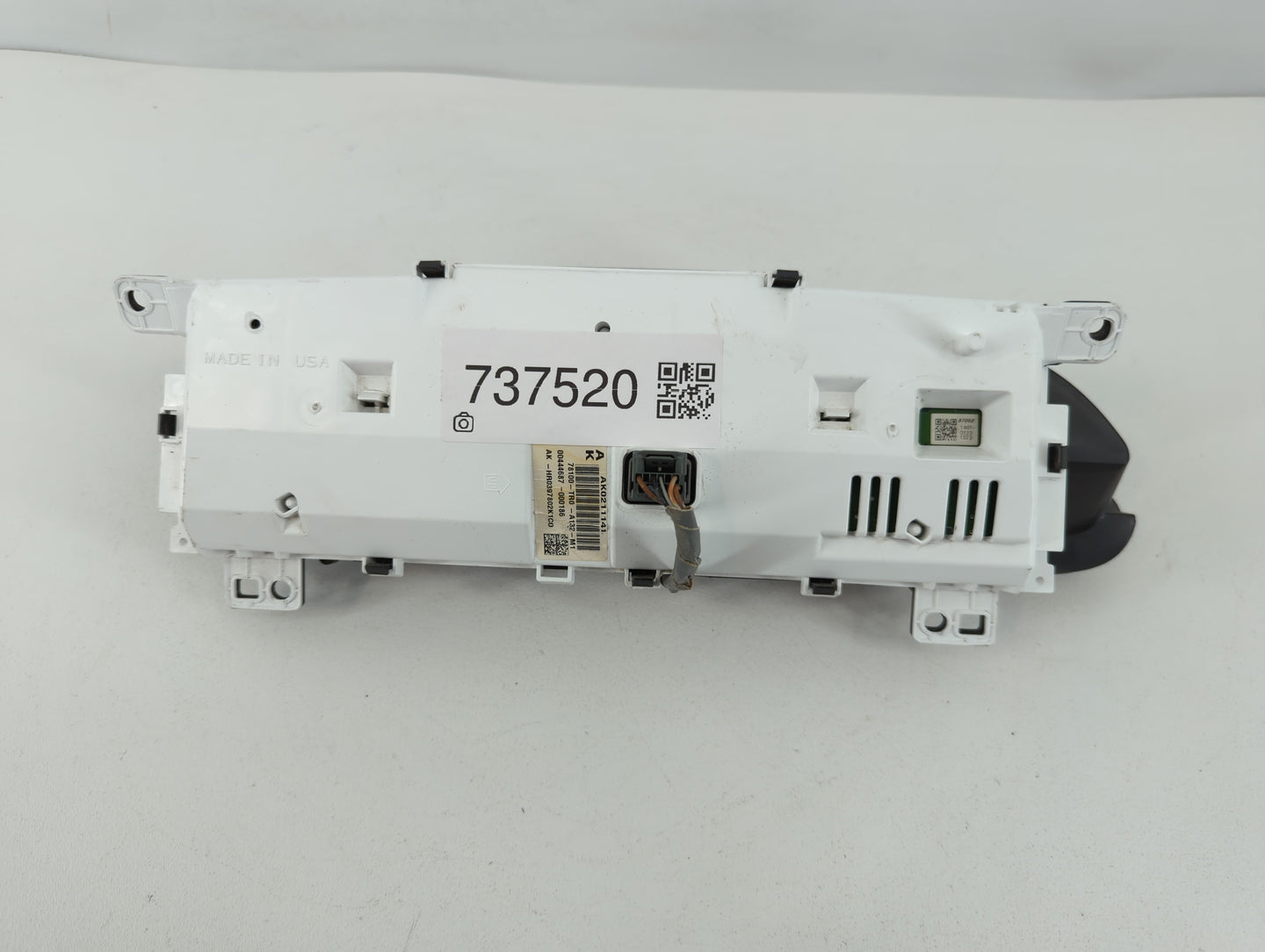 2012-2015 Honda Civic Instrument Cluster Speedometer Gauges P/N:78100-TR0-A132-M1 Fits Fits 2012 2013 2014 2015 OEM Used Auto Parts - Oemusedautoparts1.com