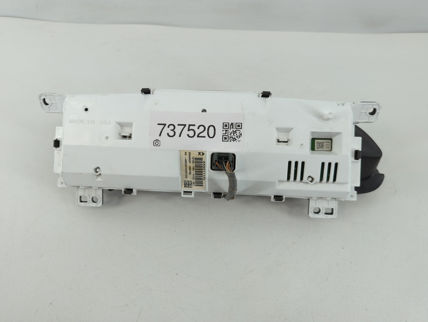 2012-2015 Honda Civic Instrument Cluster Speedometer Gauges P/N:78100-TR0-A132-M1 Fits Fits 2012 2013 2014 2015 OEM Used Auto Parts - Oemusedautoparts1.com