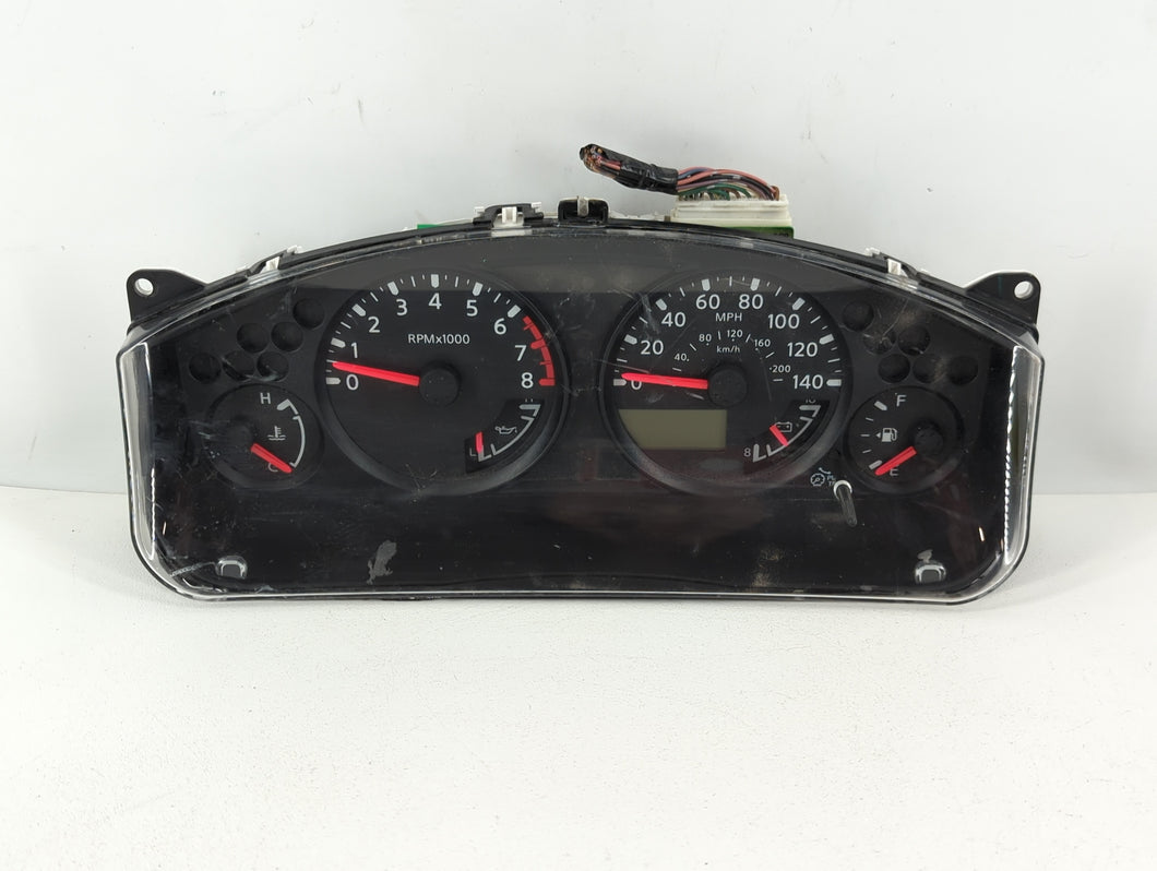 2008-2009 Nissan Frontier Instrument Cluster Speedometer Gauges P/N:24810-ZS43D 1038321 Fits Fits 2008 2009 OEM Used Auto Parts