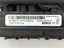 2009-2014 Cadillac Escalade Master Power Window Switch Replacement Driver Side Left P/N:20877337AA Fits OEM Used Auto Parts