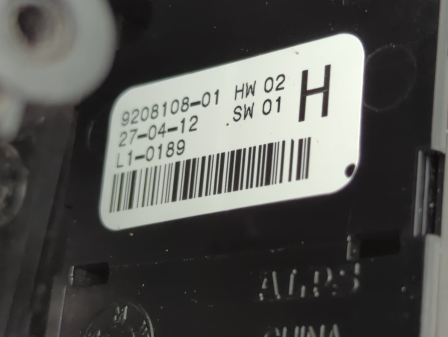 2012-2017 Bmw X3 Master Power Window Switch Replacement Driver Side Left P/N:9208108-01 Fits OEM Used Auto Parts - Oemusedautoparts1.com