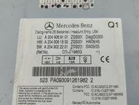2010 Mercedes-Benz C300 Radio AM FM Cd Player Receiver Replacement P/N:A 204 906 91 01 PA093091261982 Fits OEM Used Auto Parts - Oemusedautoparts1.com