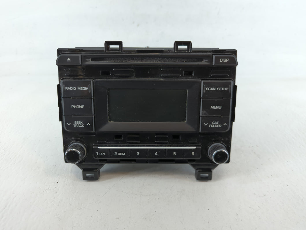 2016-2017 Hyundai Sonata Radio AM FM Cd Player Receiver Replacement P/N:96170-C20504X Fits Fits 2016 2017 OEM Used Auto Parts