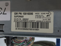 2007-2009 Cadillac Escalade Radio AM FM Cd Player Receiver Replacement P/N:28060507 15916596 Fits Fits 2007 2008 2009 OEM Used Auto Parts - Oemusedautoparts1.com