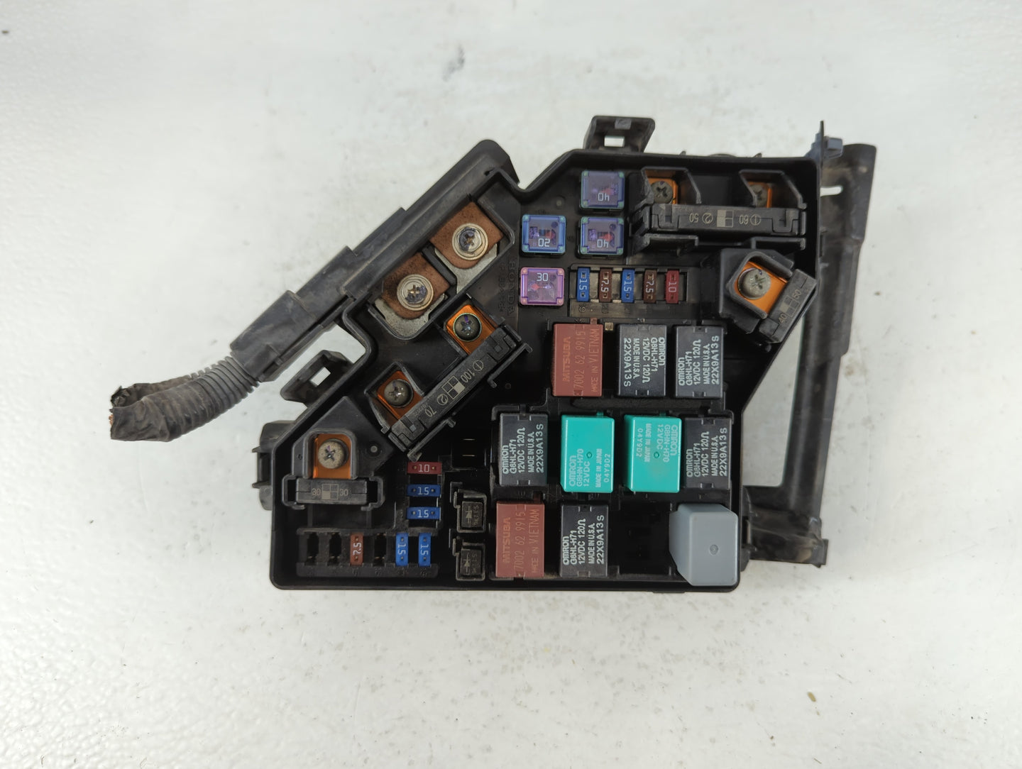 2008-2011 Honda Civic Fusebox Fuse Box Panel Relay Module P/N:SVA-A031 Fits Fits 2008 2009 2010 2011 OEM Used Auto Parts - Oemusedautoparts1.com