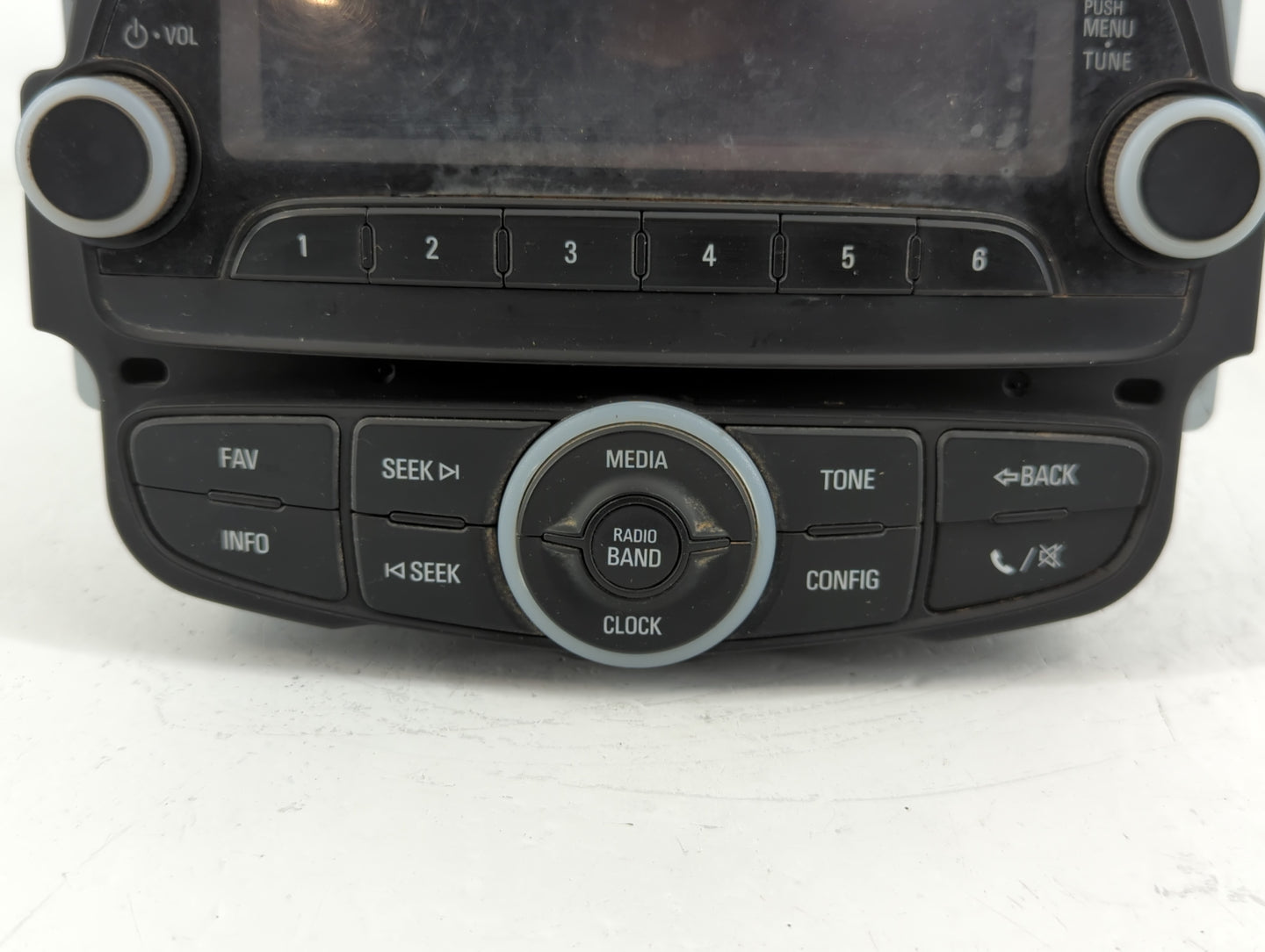 2014-2015 Chevrolet Spark Radio AM FM Cd Player Receiver Replacement P/N:94522210 Fits Fits 2014 2015 OEM Used Auto Parts - Oemusedautoparts1.com