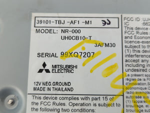 2019-2020 Honda Civic Radio AM FM Cd Player Receiver Replacement P/N:39101-TBJ-AF1-M1 Fits Fits 2019 2020 OEM Used Auto Parts