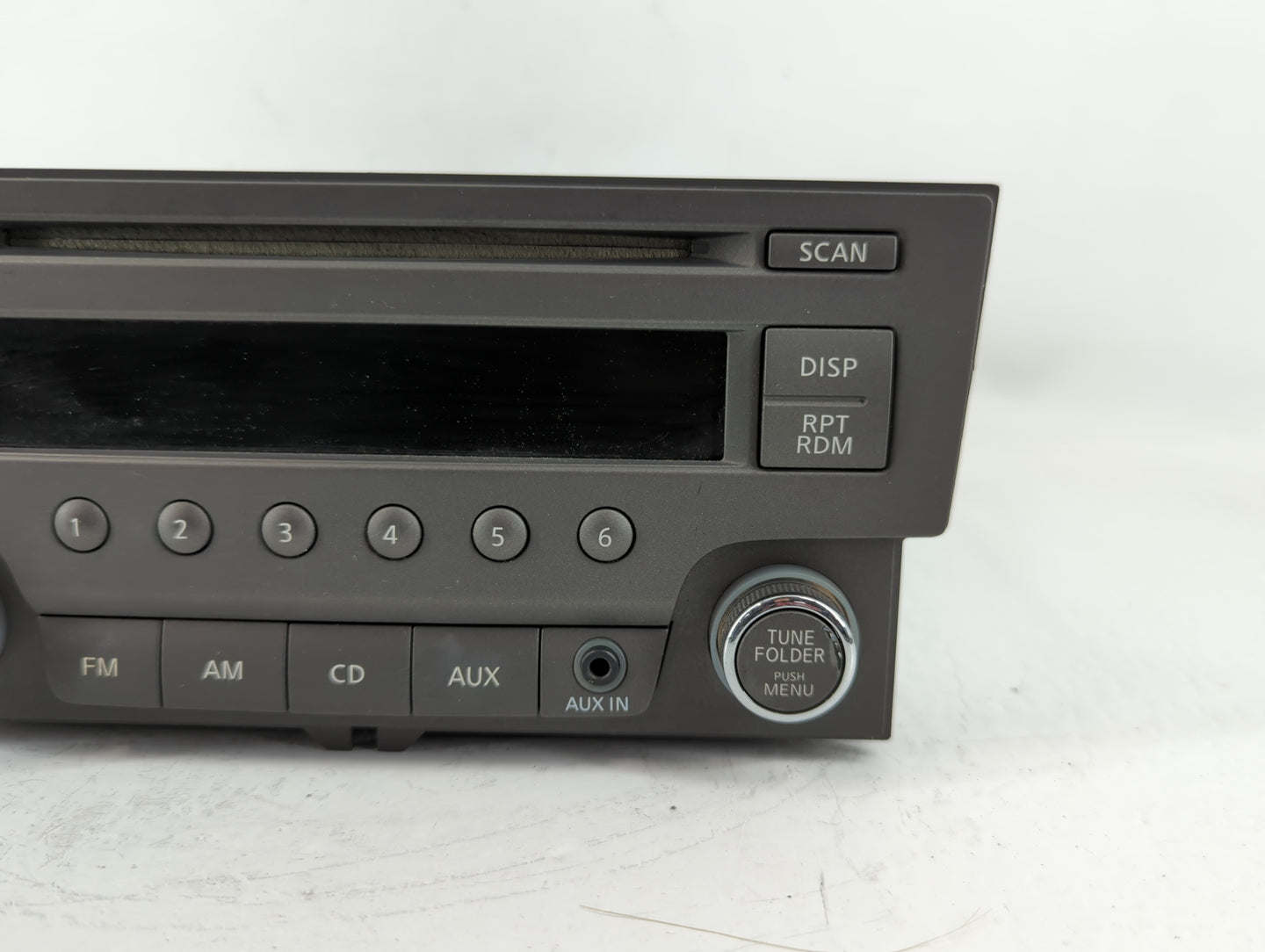 2013-2014 Nissan Sentra Radio AM FM Cd Player Receiver Replacement P/N:14031213P0012 Fits Fits 2013 2014 OEM Used Auto Parts - Oemusedautoparts1.com