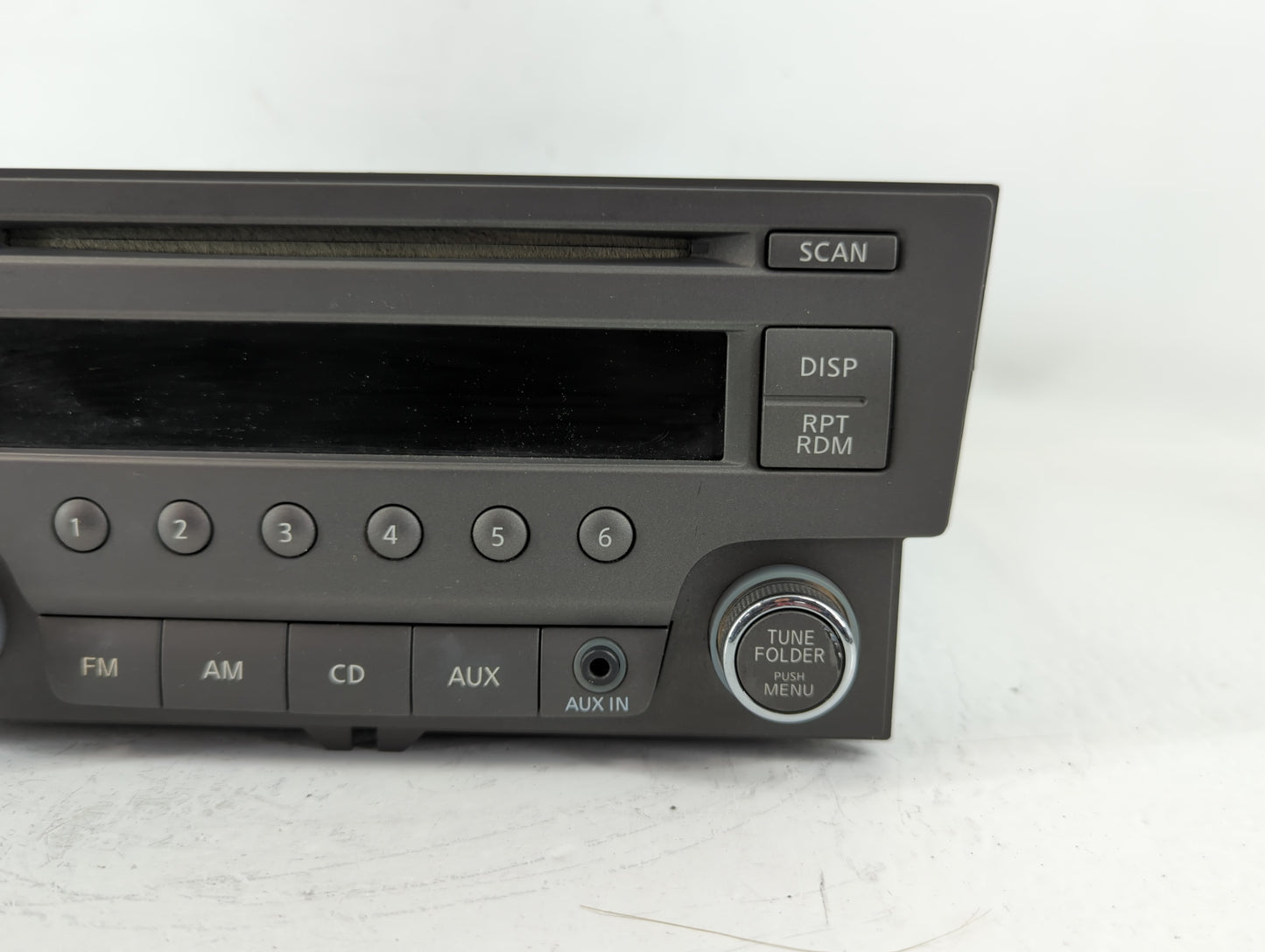 2013-2014 Nissan Sentra Radio AM FM Cd Player Receiver Replacement P/N:14031213P0012 Fits Fits 2013 2014 OEM Used Auto Parts - Oemusedautoparts1.com