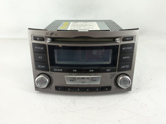 compare product 2012-2014 Subaru Legacy Radio AM FM Cd Player Receiver Replacement P/N:86201AJ61A Fits Fits 2012 2013 2014 OEM Used Auto Parts