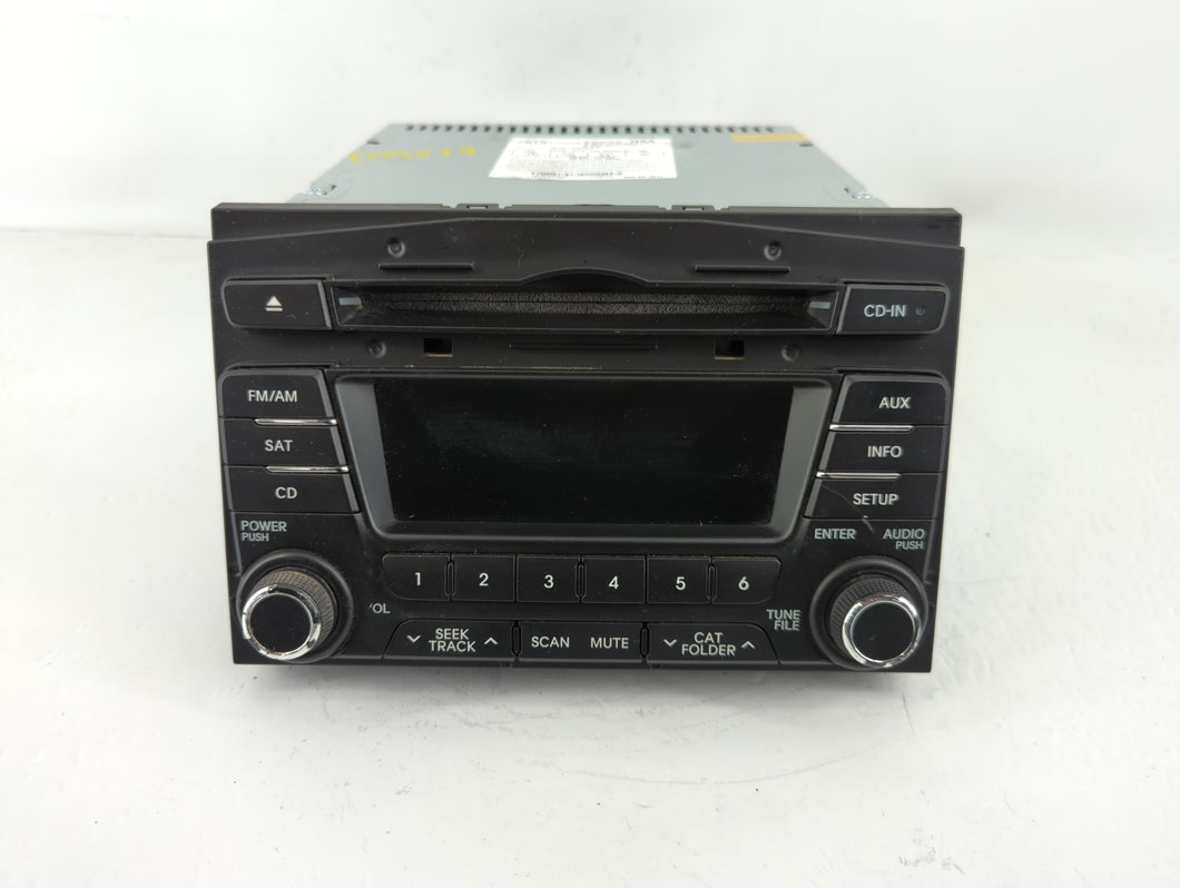 2011-2013 Kia Optima Radio AM FM Cd Player Receiver Replacement P/N:96170-2T651CA Fits Fits 2011 2012 2013 OEM Used Auto Parts