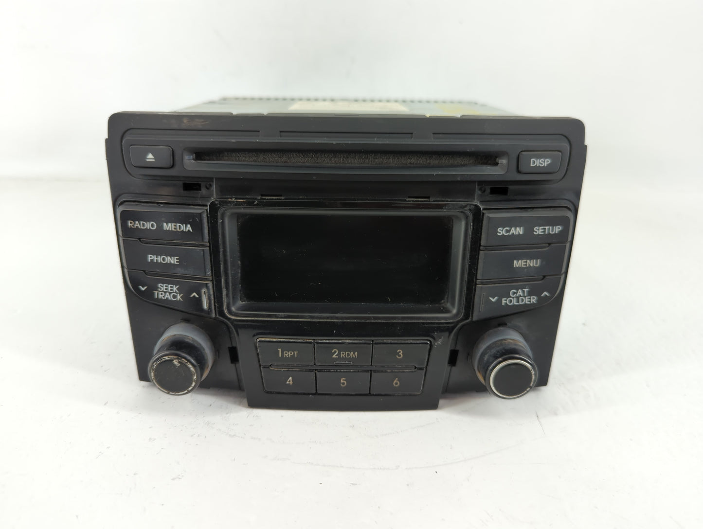2012-2015 Hyundai Sonata Radio AM FM Cd Player Receiver Replacement P/N:96170-3Q0004X Fits Fits 2012 2013 2014 2015 OEM Used Auto Parts - Oemusedautoparts1.com