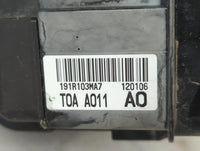 2012-2014 Honda Cr-V Fusebox Fuse Box Panel Relay Module P/N:191R103MA7 T0A A011 A0 Fits Fits 2012 2013 2014 OEM Used Auto Parts - Oemusedautoparts1.com