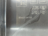 2002-2010 Lexus Sc430 Fusebox Fuse Box Panel Relay Module P/N:82662-24100 Fits Fits 2002 2003 2004 2005 2006 2007 2008 2009 2010 OEM Used Auto Parts - Oemusedautoparts1.com