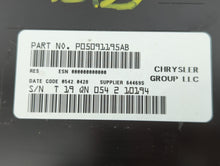 2012-2014 Chrysler 200 Radio AM FM Cd Player Receiver Replacement P/N:P05091195AB Fits Fits 2012 2013 2014 2015 2016 2017 OEM Used Auto Parts